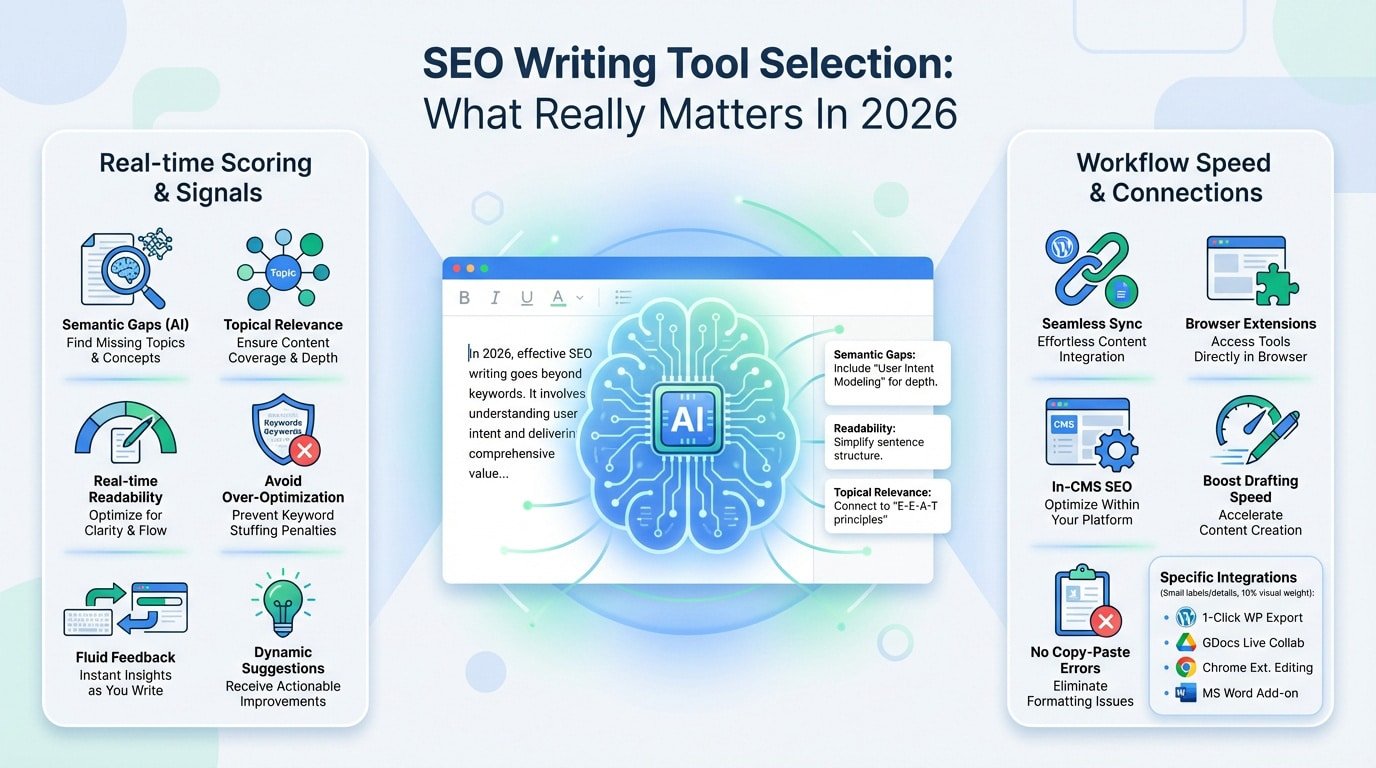 Choosing the best SEO writing software for content optimization in 2026
